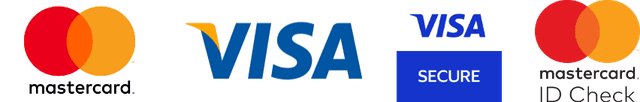Mastercard, Visa, Visa Secure, and Mastercard ID Check